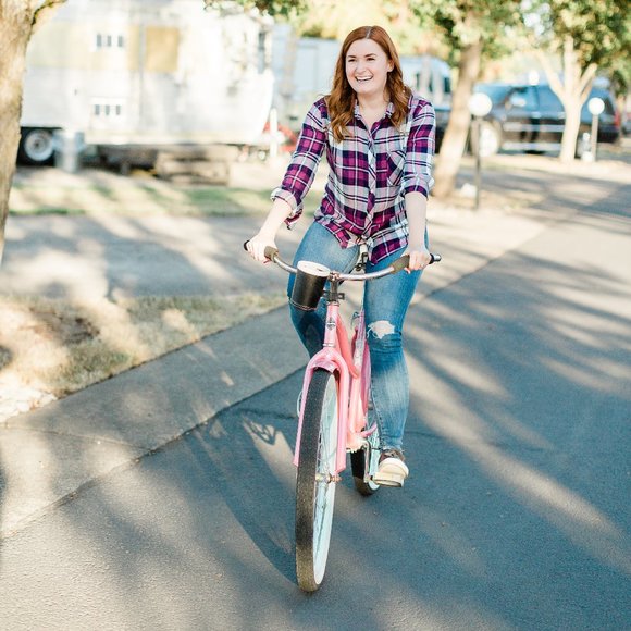 Rails Hunter Plaid Shirt in Lychee Navy White Sz M - Picture 4 of 9